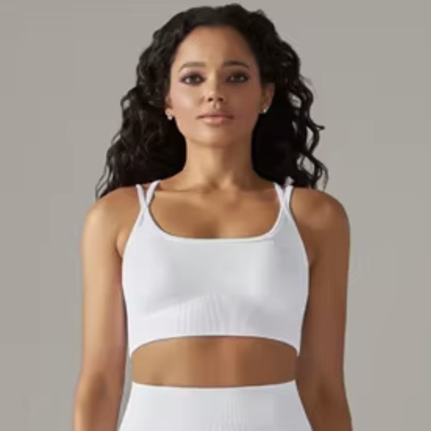 Glow Up Bra - White
