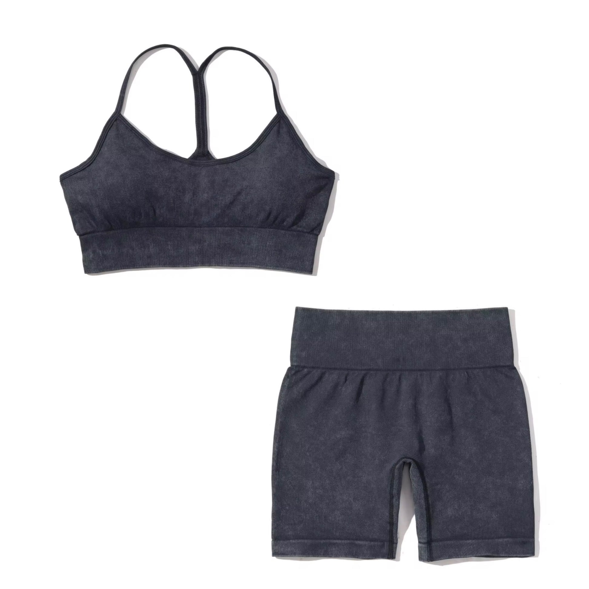 Shadow Set Black - Bra & Short